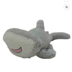 Medium Shark Plush, Gray, 7", Valentine's Day by Way To Celebrate
